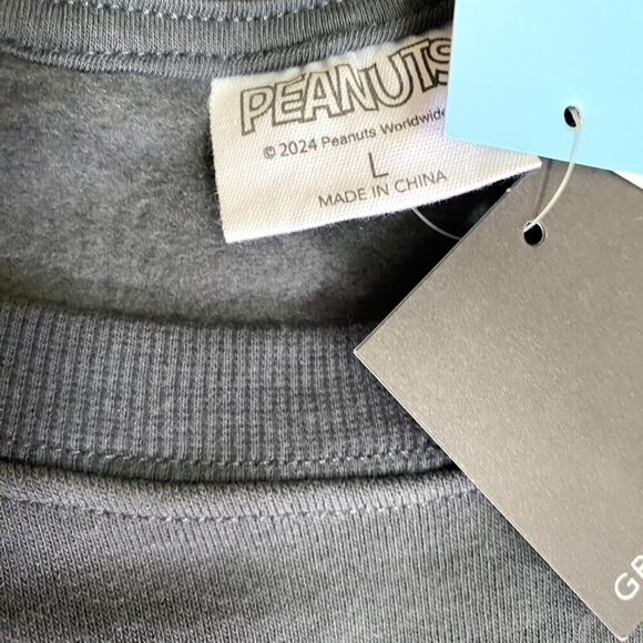 Target Grayson Threads Women's Jolly Snoopy Graphic Sweatshirt Gray Size Various - Picture 8 of 11